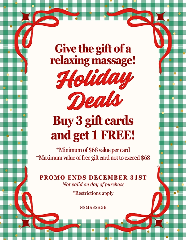 Massage Therapy Humble TX Holiday Deal 2025